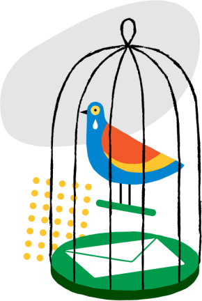 Crying bird